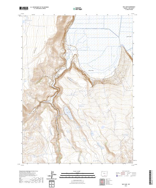 USGS Topographic Map – May Lake