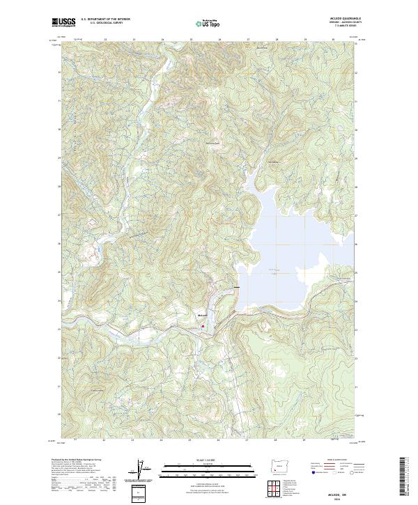 USGS Topographic Map – McLeod