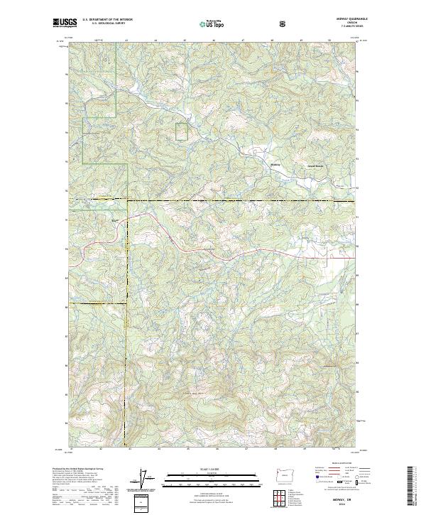USGS Topographic Map – Midway