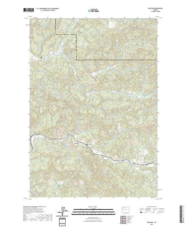 USGS Topographic Map – Nortons