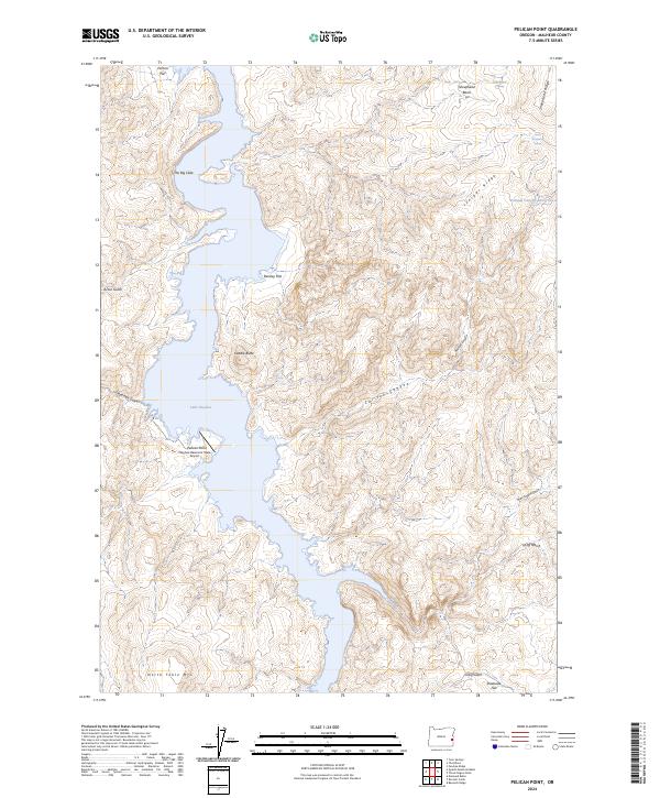 USGS Topographic Map – Pelican Point
