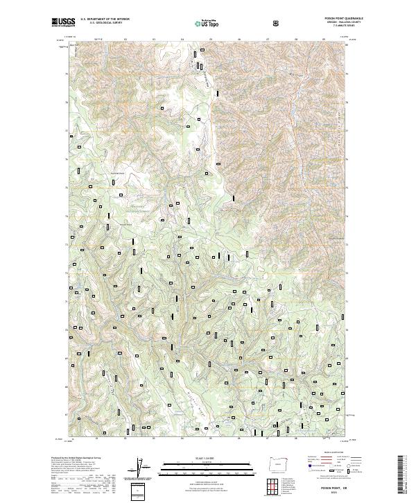 USGS Topographic Map – Poison Point