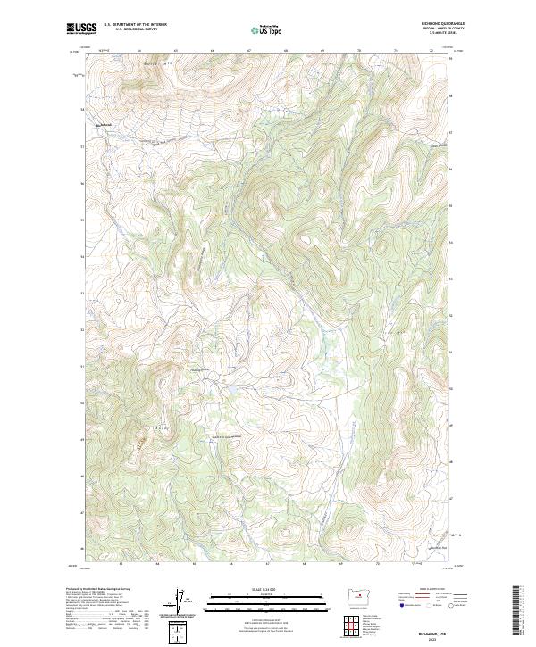 USGS Topographic Map – Richmond