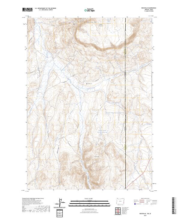 USGS Topographic Map – Rockville