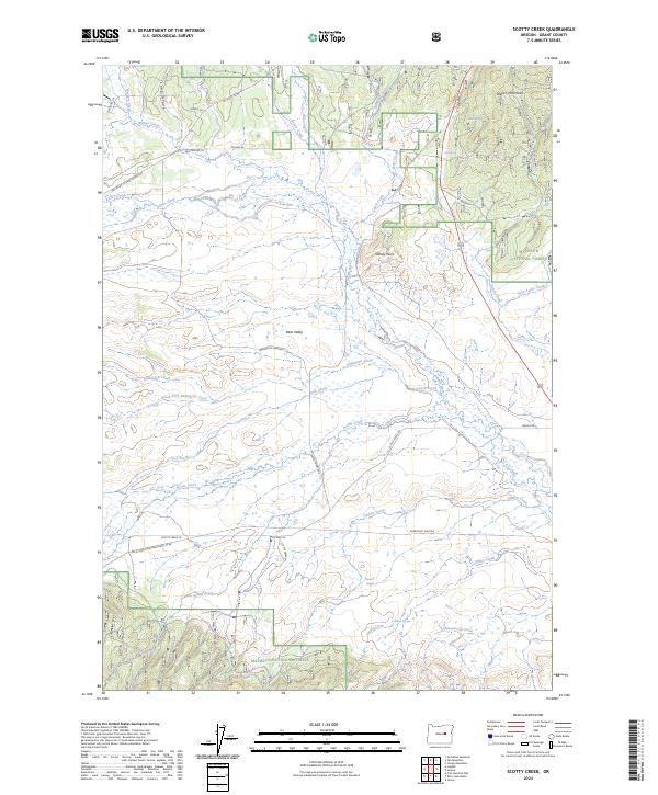 USGS Topographic Map – Scotty Creek