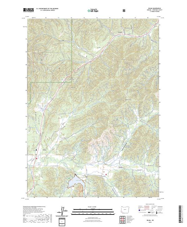 USGS Topographic Map – Selma