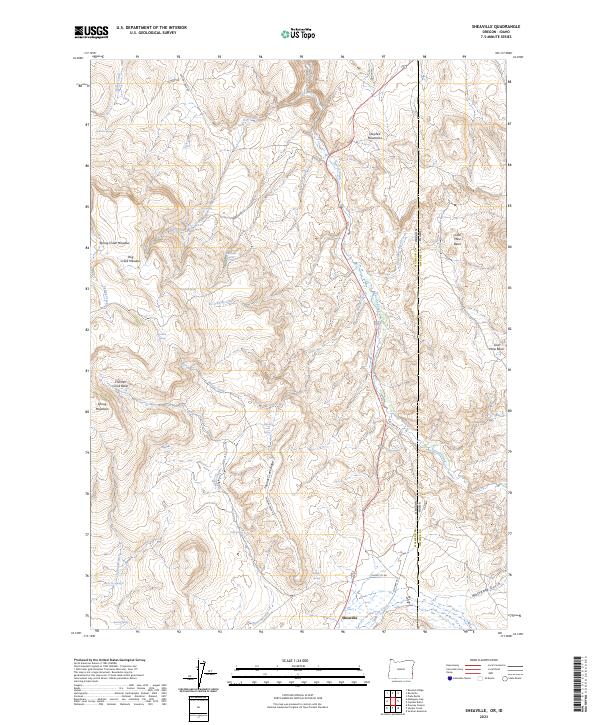 USGS Topographic Map – Sheaville