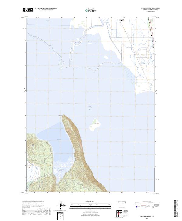 USGS Topographic Map – Shoalwater Bay