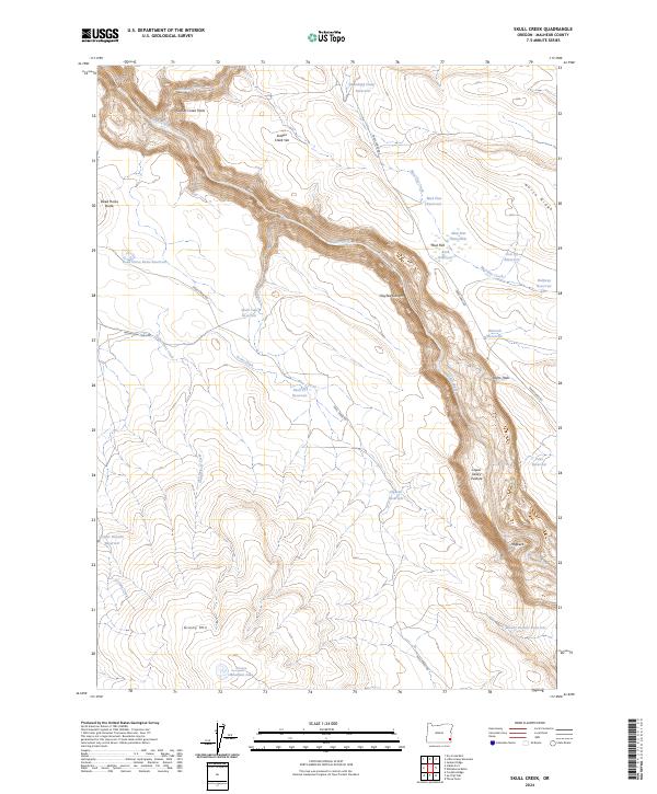 USGS Topographic Map – Skull Creek