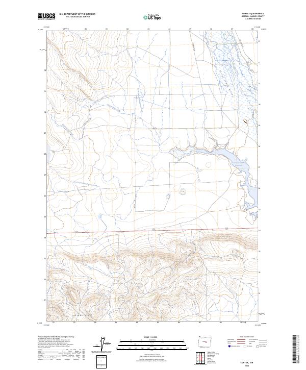USGS Topographic Map – Suntex