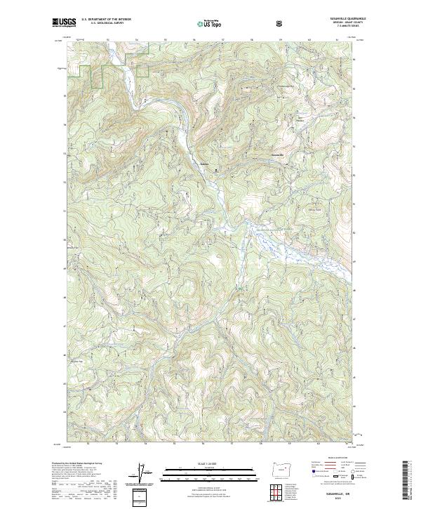 USGS Topographic Map – Susanville