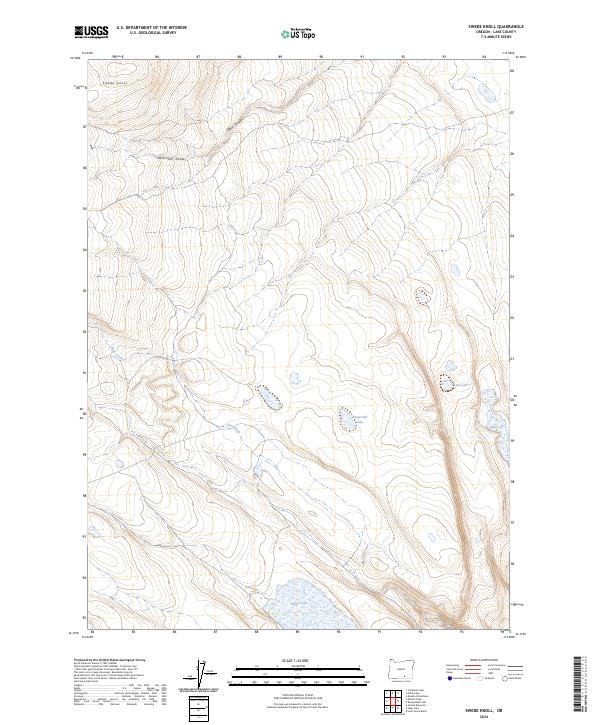 USGS Topographic Map – Swede Knoll