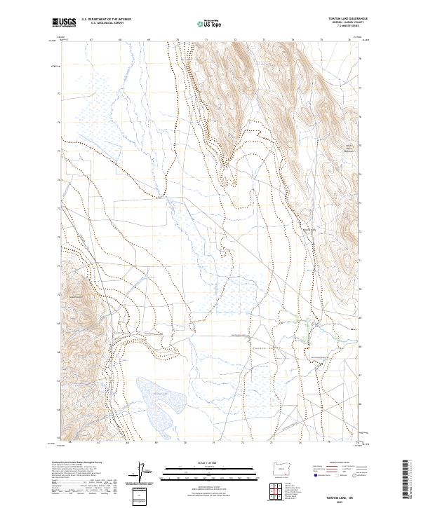 USGS Topographic Map – Tumtum Lake