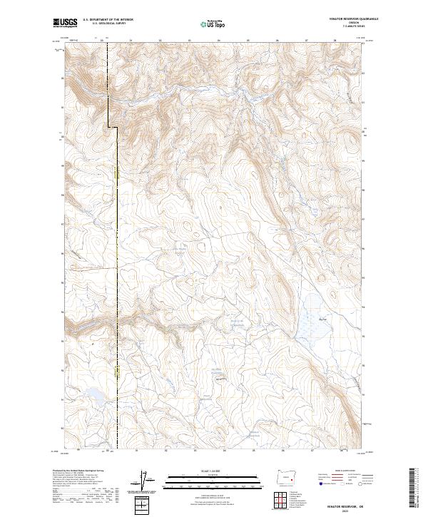 USGS Topographic Map – Venator Reservoir