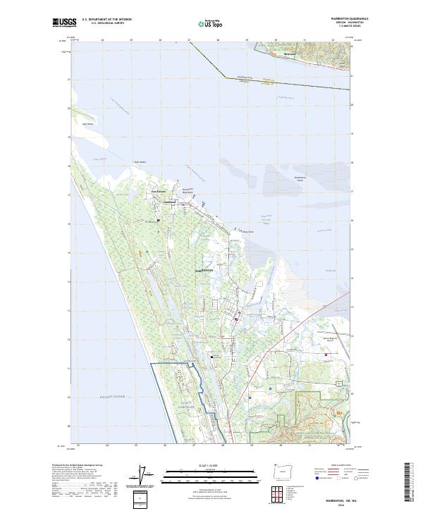 USGS Topographic Map – Warrenton
