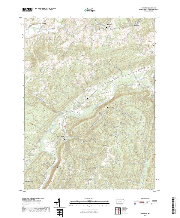 USGS Topographic Map – Donation