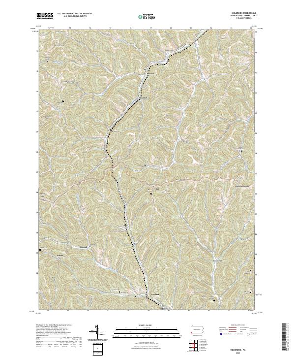 USGS Topographic Map – Holbrook