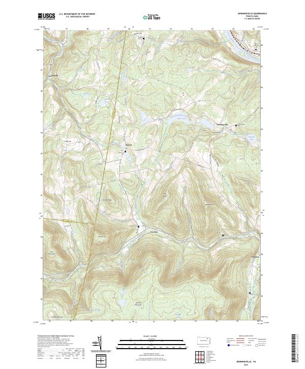 USGS Topographic Map – Jenningsville