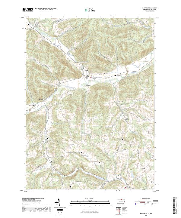 USGS Topographic Map – Knoxville