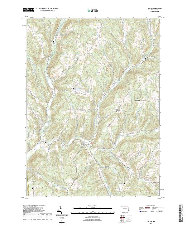 USGS Topographic Map – Lawton