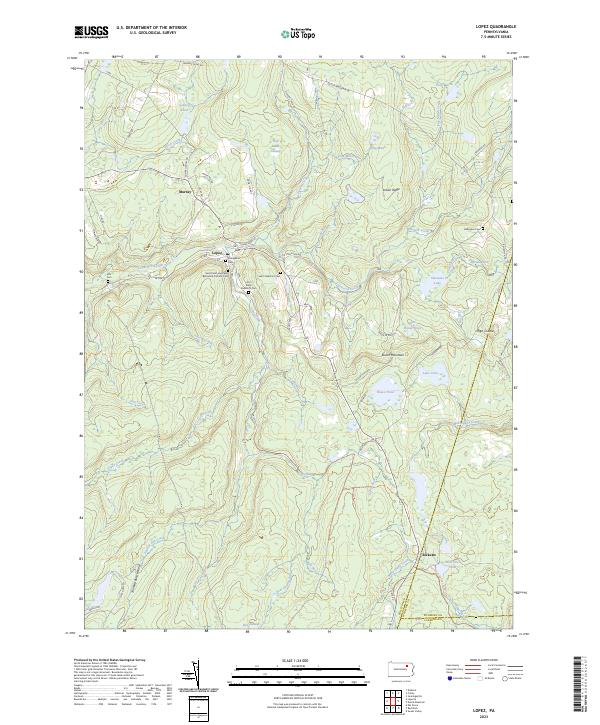 USGS Topographic Map – Lopez
