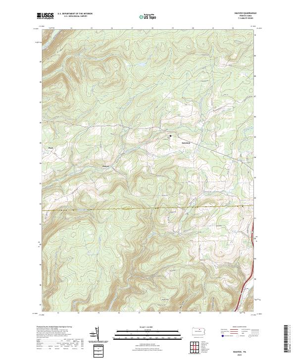 USGS Topographic Map – Nauvoo