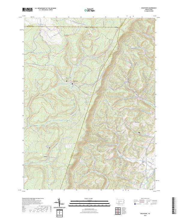 USGS Topographic Map – Ogletown