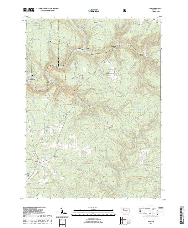 USGS Topographic Map – Sigel