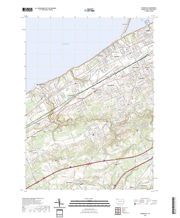 USGS Topographic Map – Swanville
