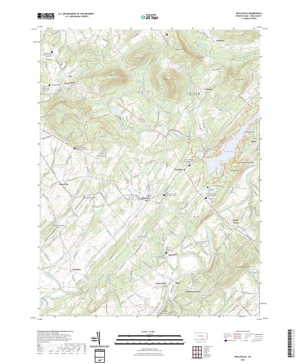 USGS Topographic Map – Wellsville