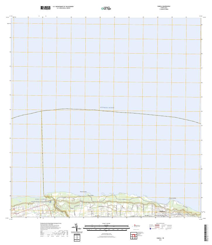 USGS Topographic Map – Isabela