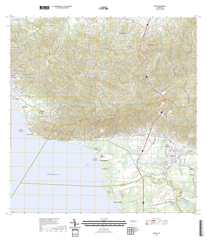 USGS Topographic Map – Rincon
