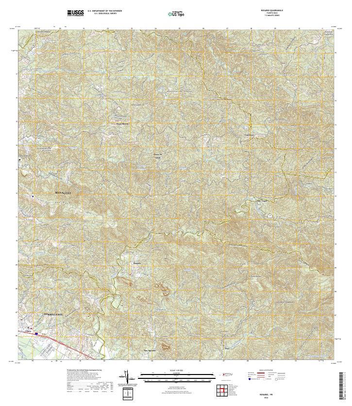 USGS Topographic Map – Rosario