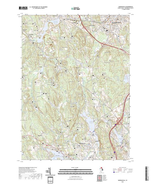 USGS Topographic Map – Georgiaville