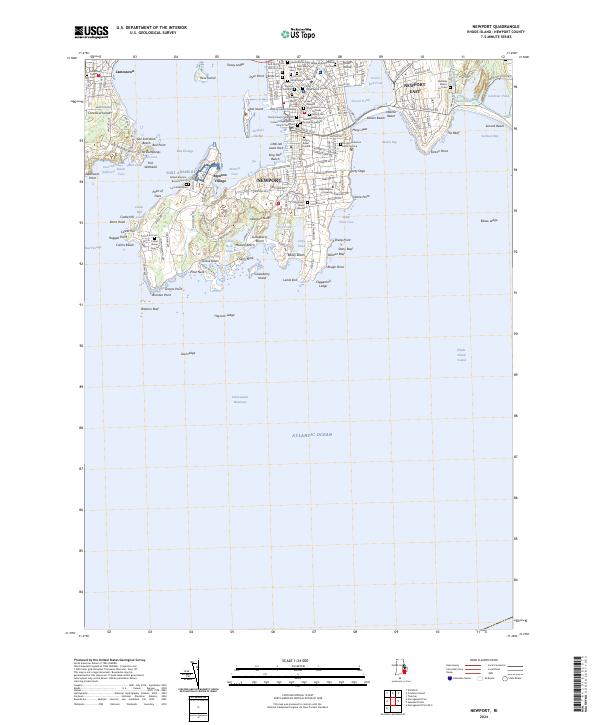 USGS Topographic Map – Newport