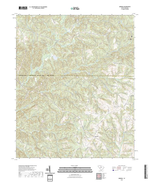 USGS Topographic Map – Armenia