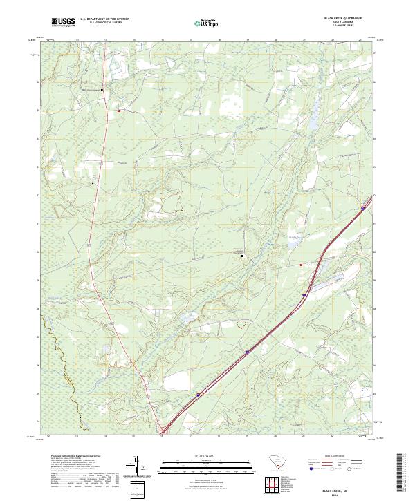 USGS Topographic Map – Black Creek