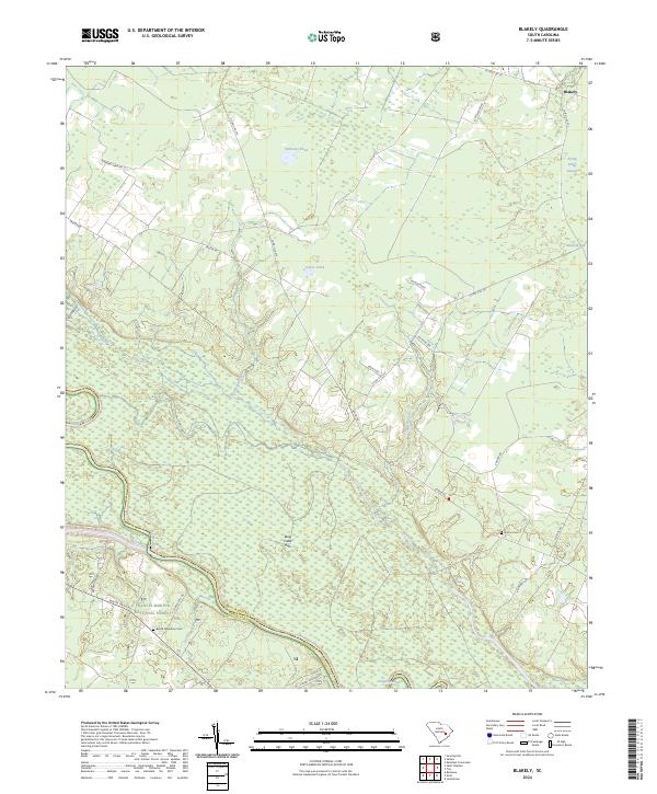 USGS Topographic Map – Blakely