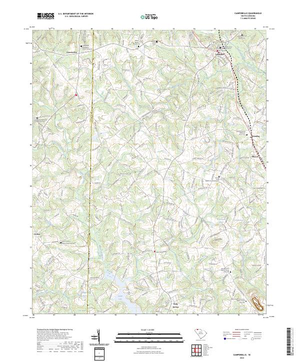 USGS Topographic Map – Campobello