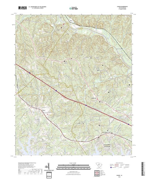 USGS Topographic Map – Chapin