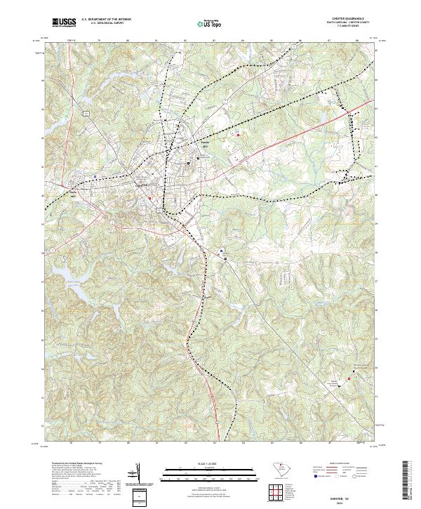 USGS Topographic Map – Chester