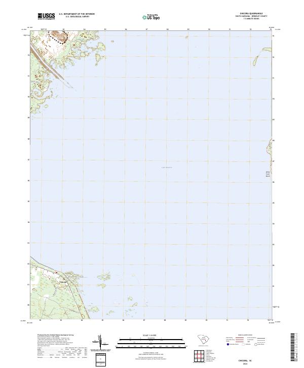 USGS Topographic Map – Chicora