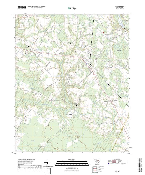 USGS Topographic Map – Clio