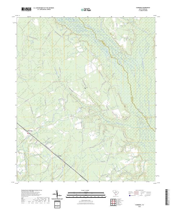 USGS Topographic Map – Cummings