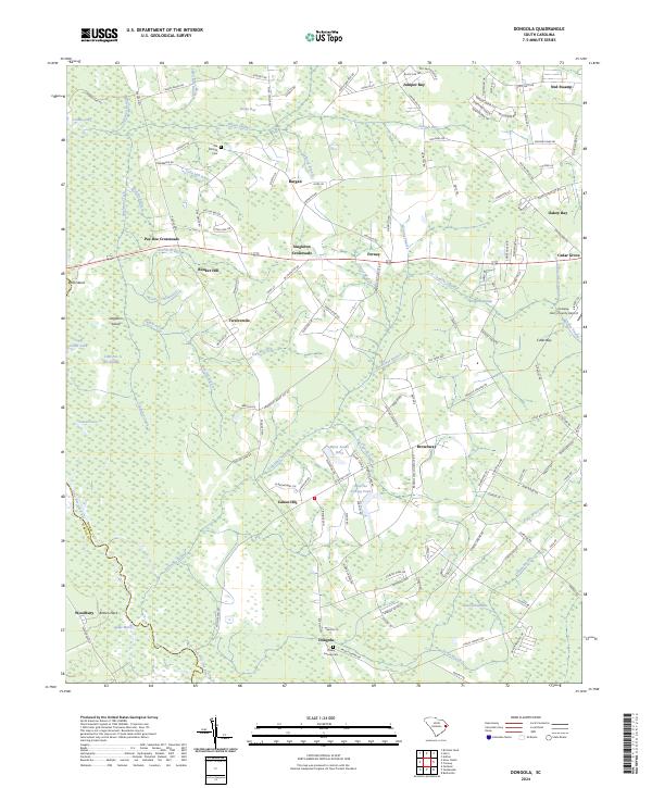 USGS Topographic Map – Dongola