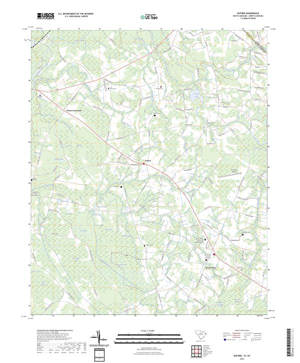 USGS Topographic Map – Duford