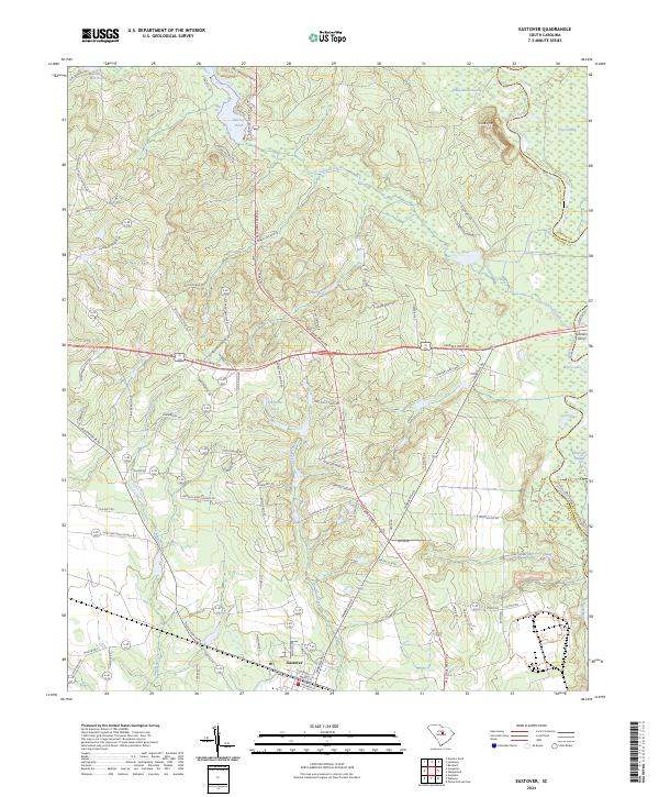 USGS Topographic Map – Eastover