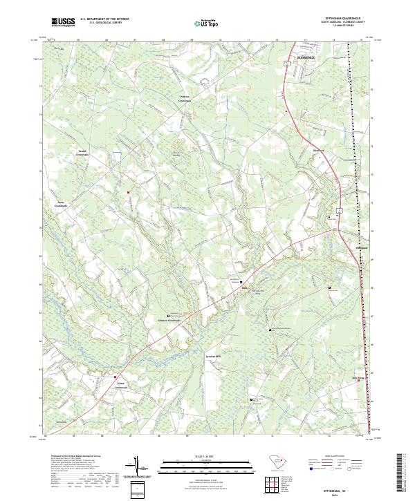 USGS Topographic Map – Effingham