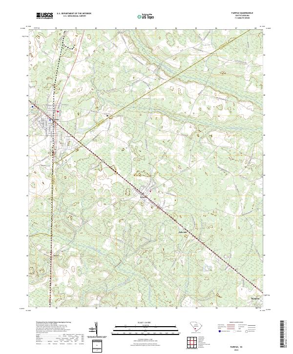 USGS Topographic Map – Fairfax