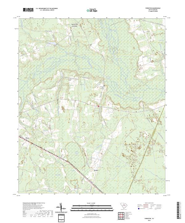 USGS Topographic Map – Foreston